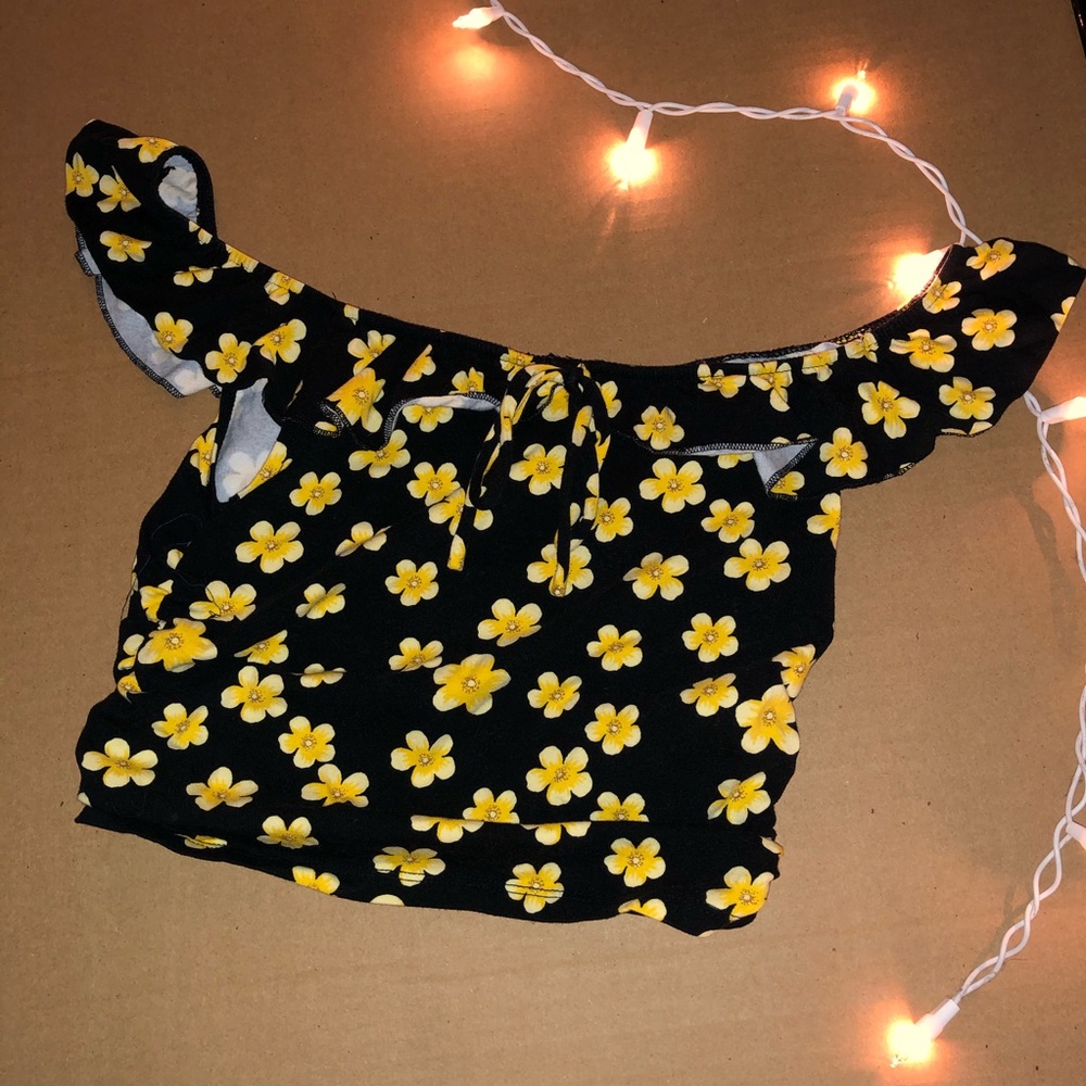 Flower Crop Top